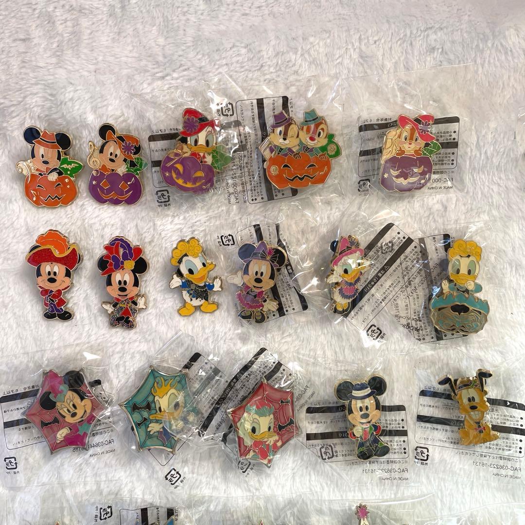 ディズニー キャラクター ピンバッジ 47個セット