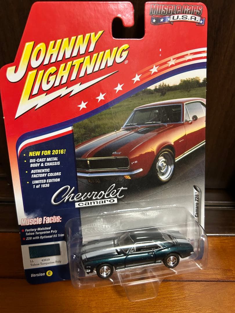 JohnnyLightningミニカー7台セットCamaro Mustang
