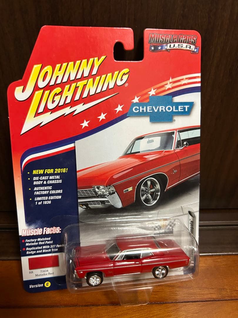 JohnnyLightningミニカー7台セットCamaro Mustang