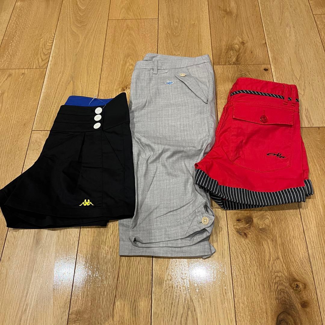 XS S　ゴルフウェア　春夏秋冬　パンツ　まとめ売り　パーリーゲイツ　おまけ付き