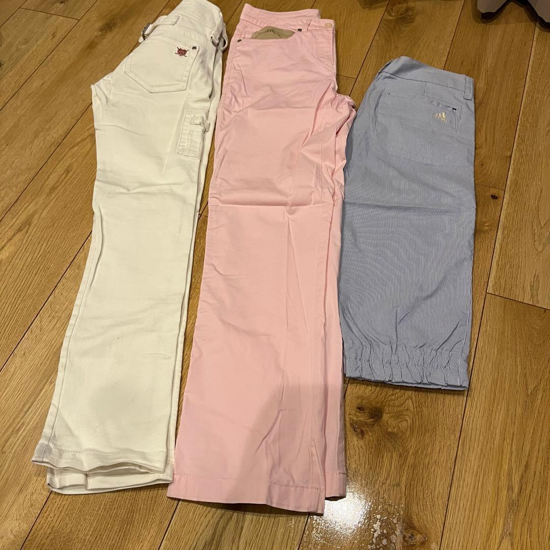 XS S　ゴルフウェア　春夏秋冬　パンツ　まとめ売り　パーリーゲイツ　おまけ付き