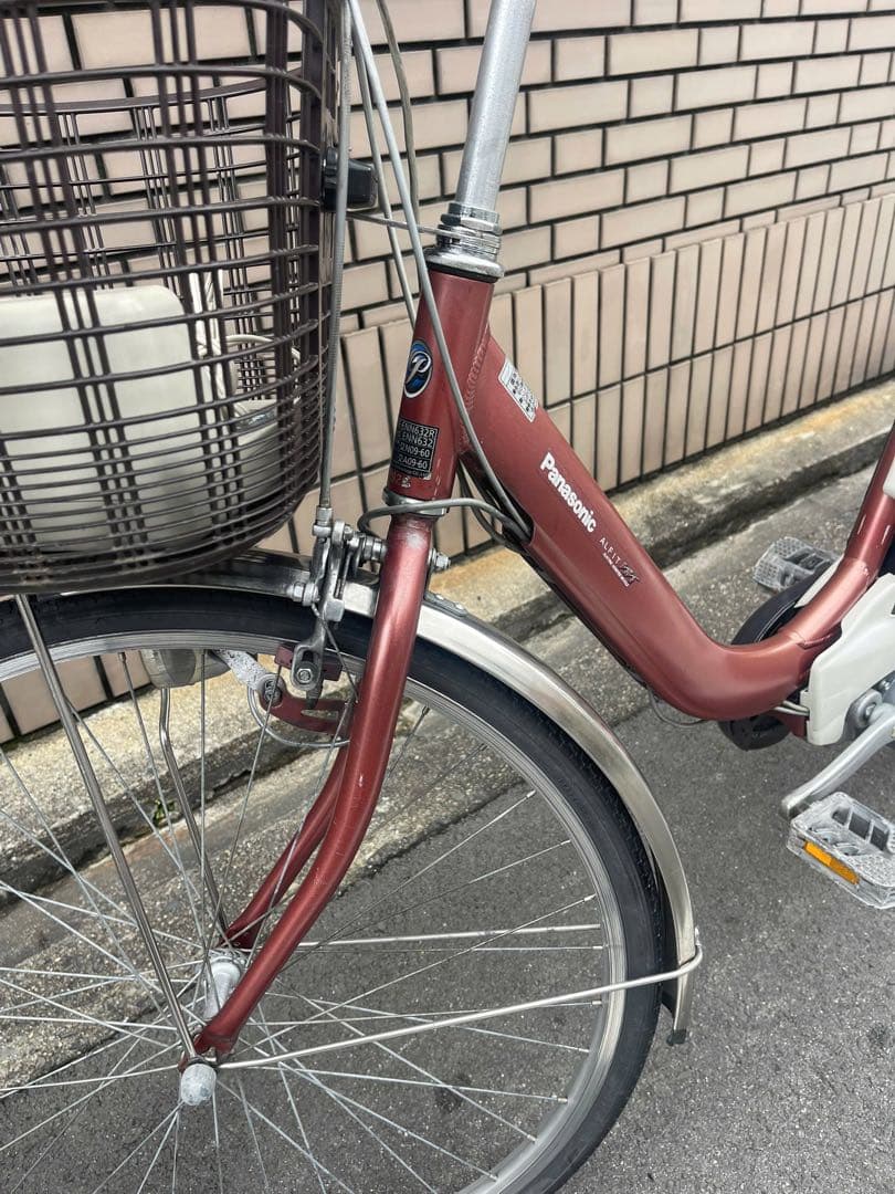 8.9Ah Panasonic 電動アシスト自転車 26インチ