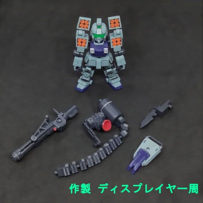 陸戦型 ジム HA仕様 スレイヴレイス隊カラー モビルスーツアンサンブル 09