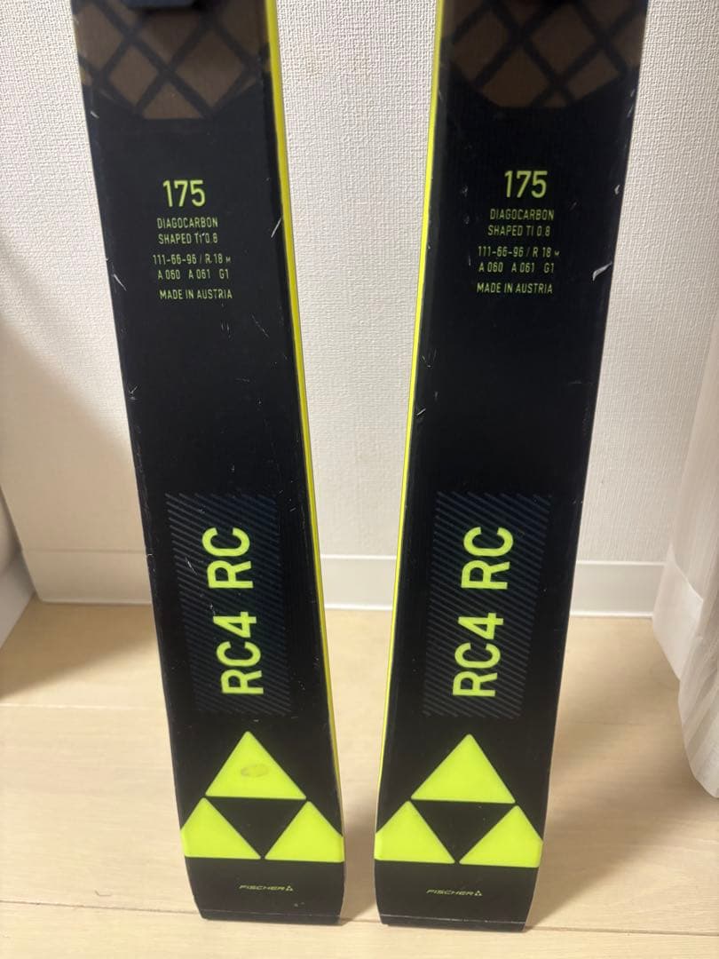 【最終値下げ】FISCHER RC4 RC スキー 175cm