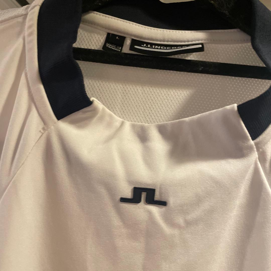 【未使用美品】J.Lindeberg レディースゴルフワンピース L ホワイト