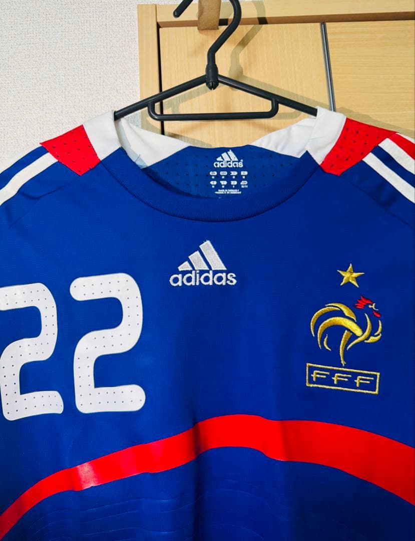 フランス代表 RIBERY 22番 長袖 M 美品