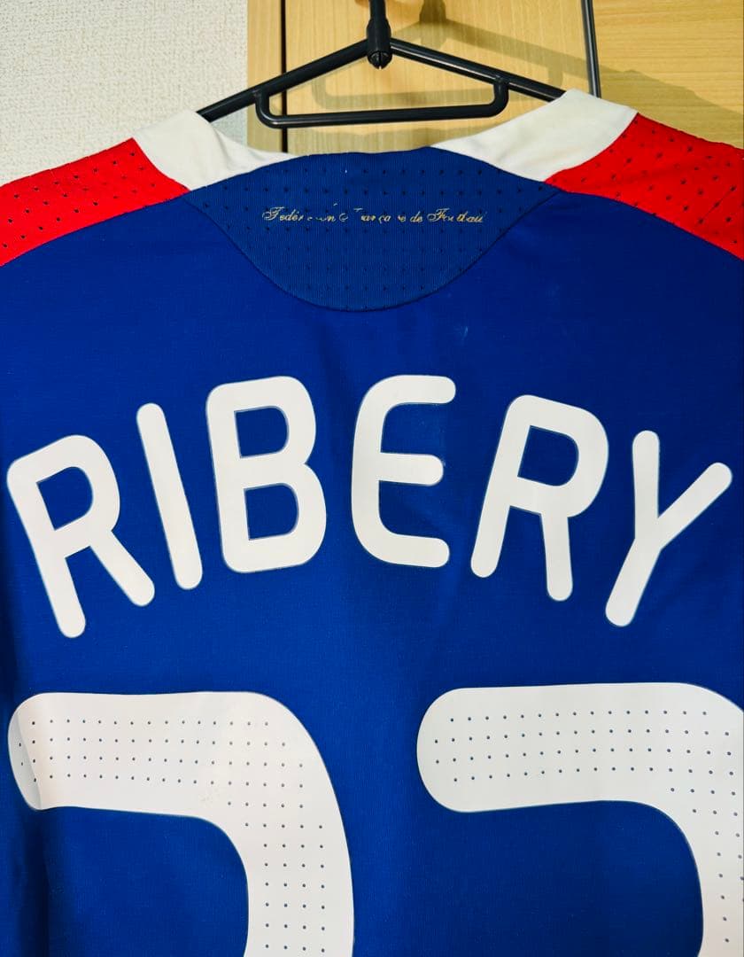 フランス代表 RIBERY 22番 長袖 M 美品
