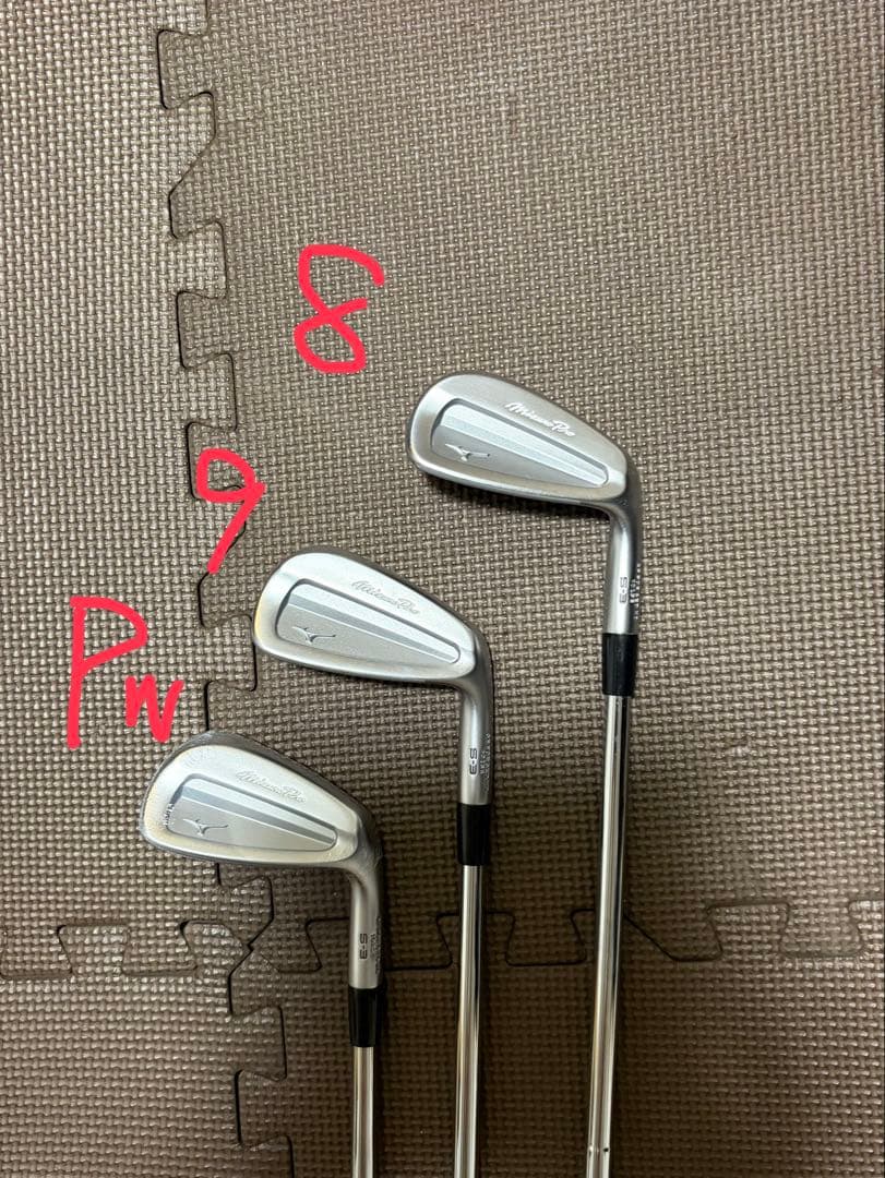 ミズノプロs-3 アイアン　5-9 PW DG120 s200 pw未使用品