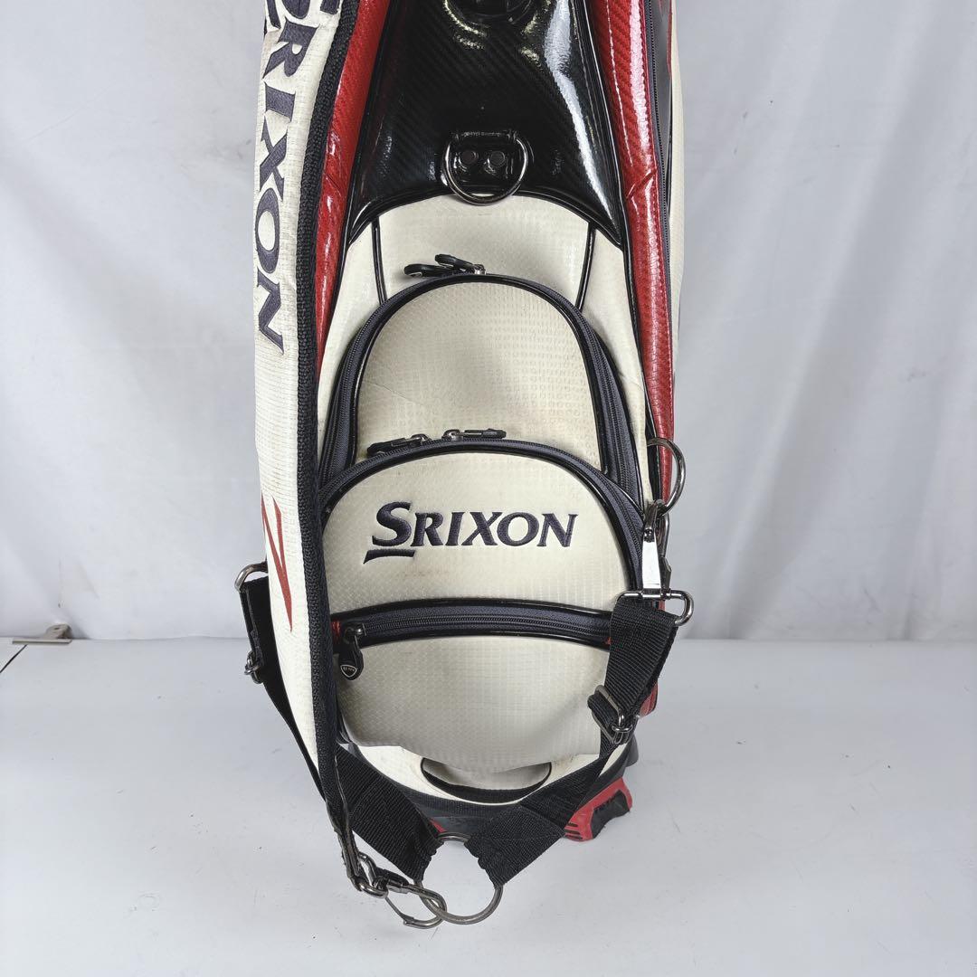 SRIXON スリクソン キャディバッグ 5分割 フード付き ゴルフバッグ