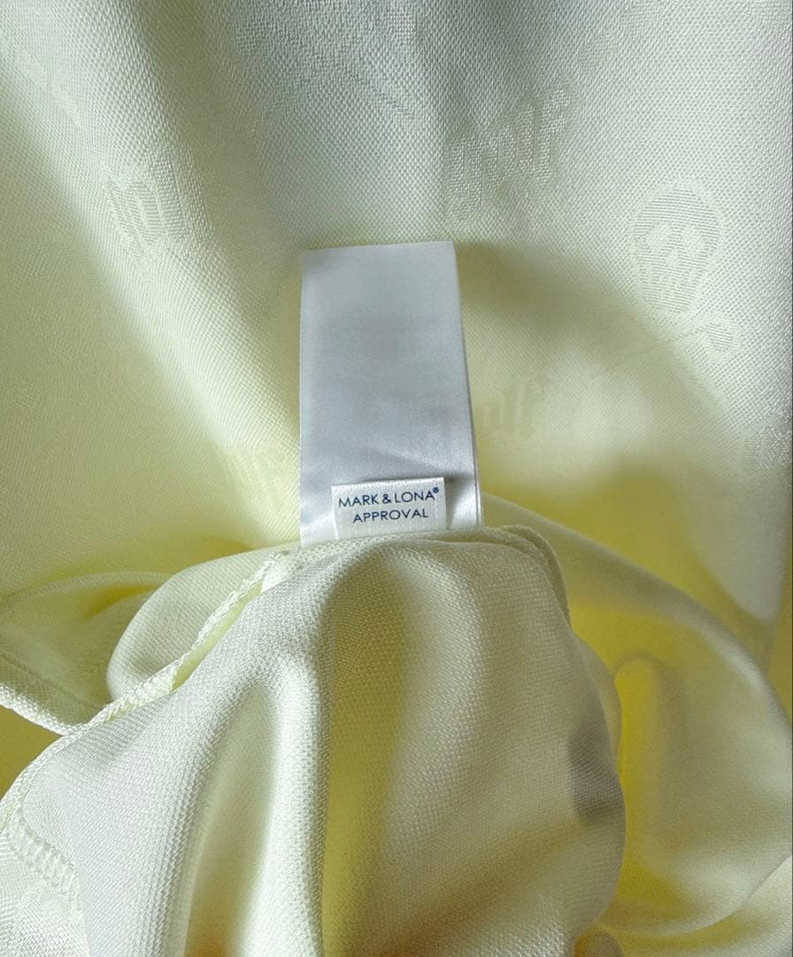 新品 ★ MARK&LONA ポロシャツ マーク&ロナ 正規品 白