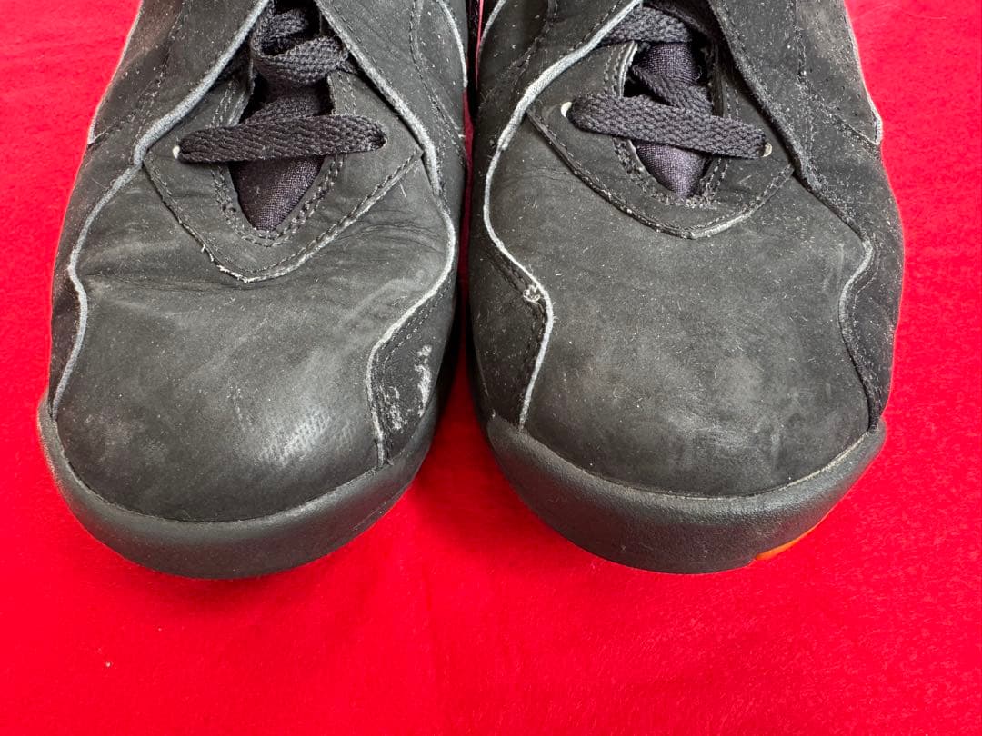Air Jordan 8 ブラック/オレンジ シューズ