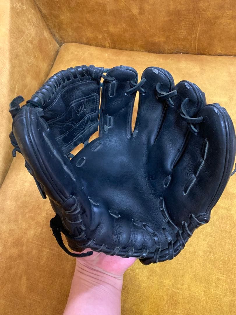 ミズノプロ 硬式 内野手用グラブ キップレザー ディアスキン ビックM 超稀少
