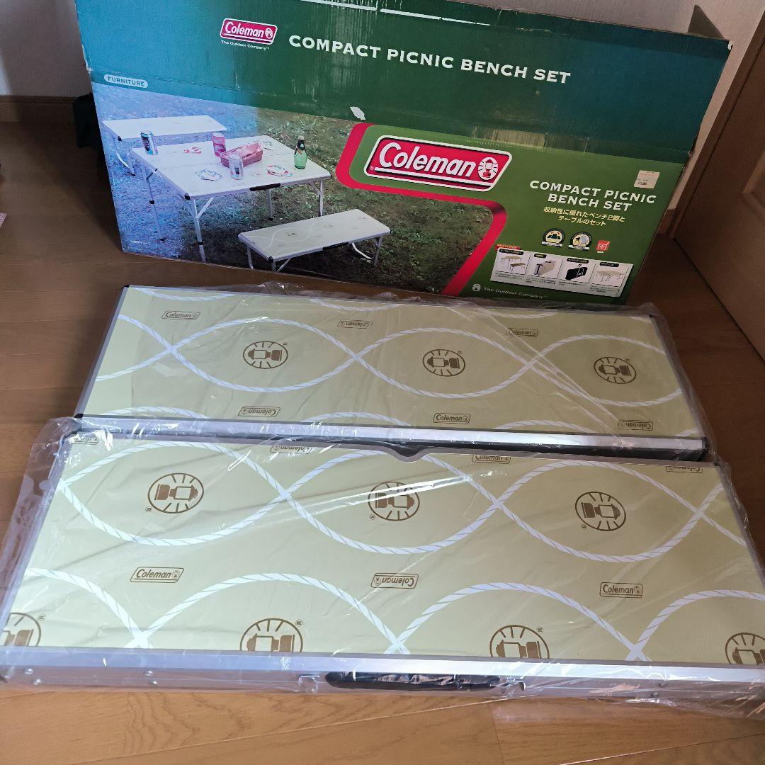 テーブル・チェア・ハンモック Coleman Compact Picnic Bench Set