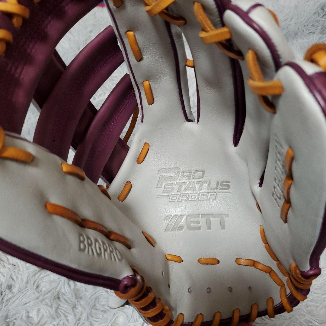 新品 ZETT プロステイタス 軟式 外野手用 オーダー