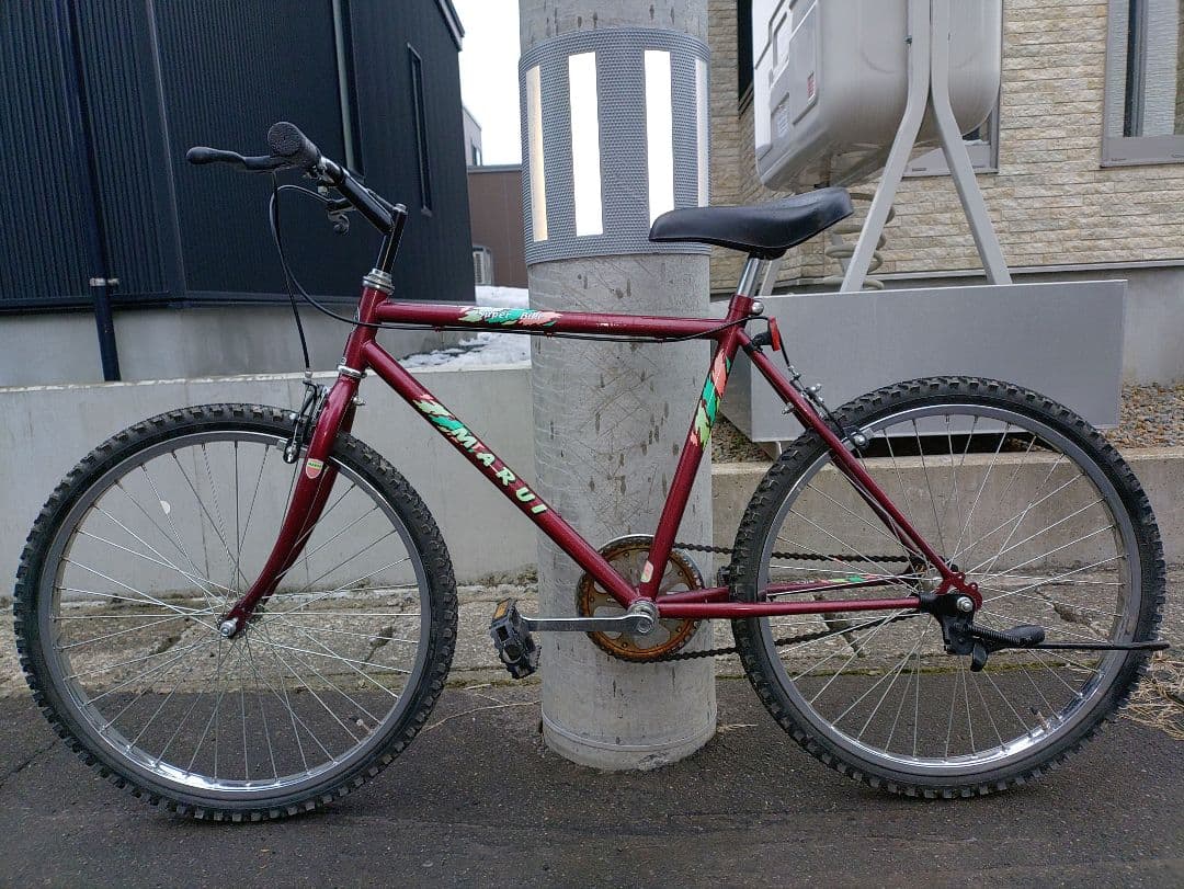 90s MARUI クロモリ 24インチMTB シングルスピード old MTB