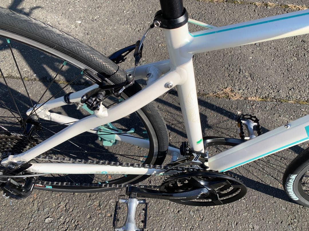 【即乘】送料無料 ビアンキ Bianchi クロスバイクROMAⅣ 24速