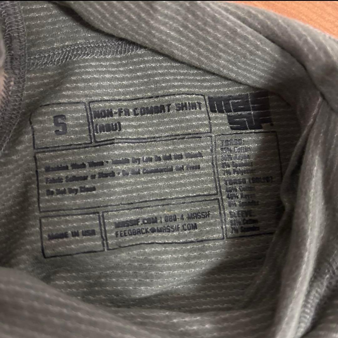未使用品　米軍 実物 MASSIF ABUCOMBAT SHIRT SMALL