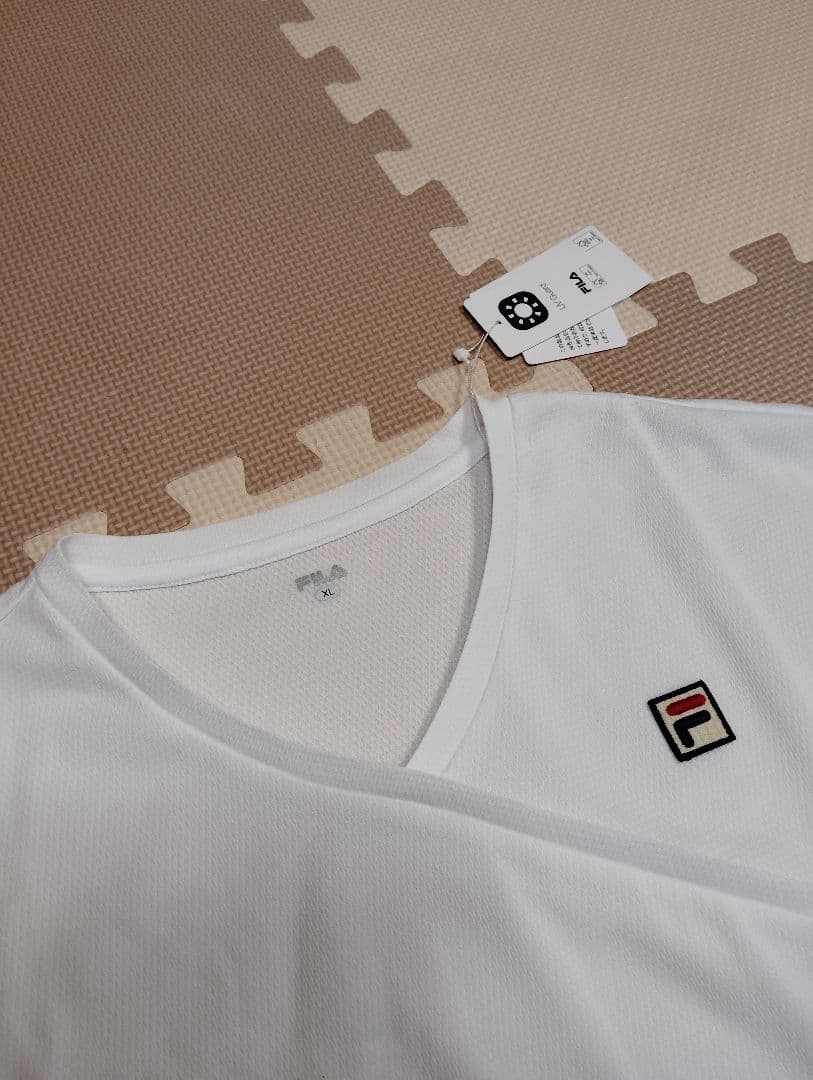 新品　FILA　テニス　ワンピース　レディース　テニスウェア　白　XLサイズ