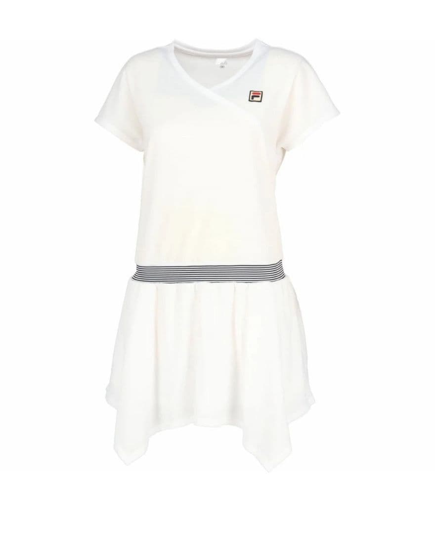 新品　FILA　テニス　ワンピース　レディース　テニスウェア　白　XLサイズ