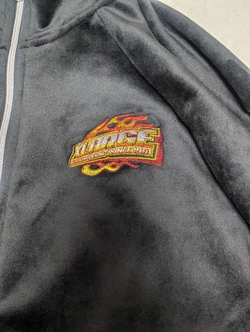 XLARGE VELOUR TRACK JACKET＆PANTS セットアップ