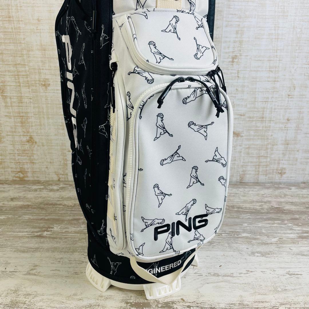 【美品】PINGピン MR.PING フーファーカート キャディバッグ9.5型