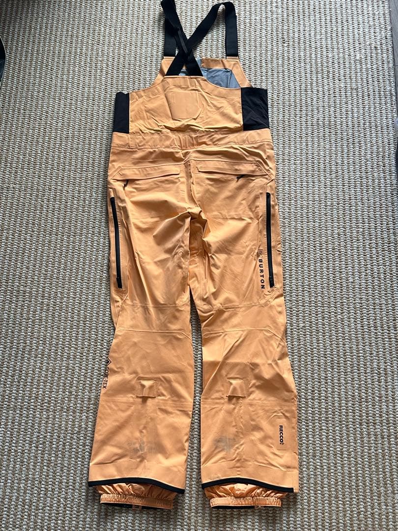 [ak] BURTON L 最高峰ゴアテックス バートン 3L ビブパンツ