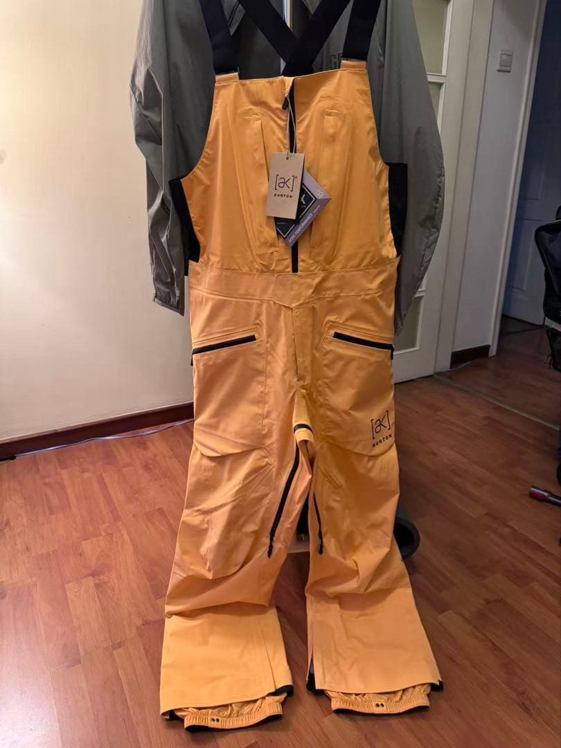 [ak] BURTON L 最高峰ゴアテックス バートン 3L ビブパンツ