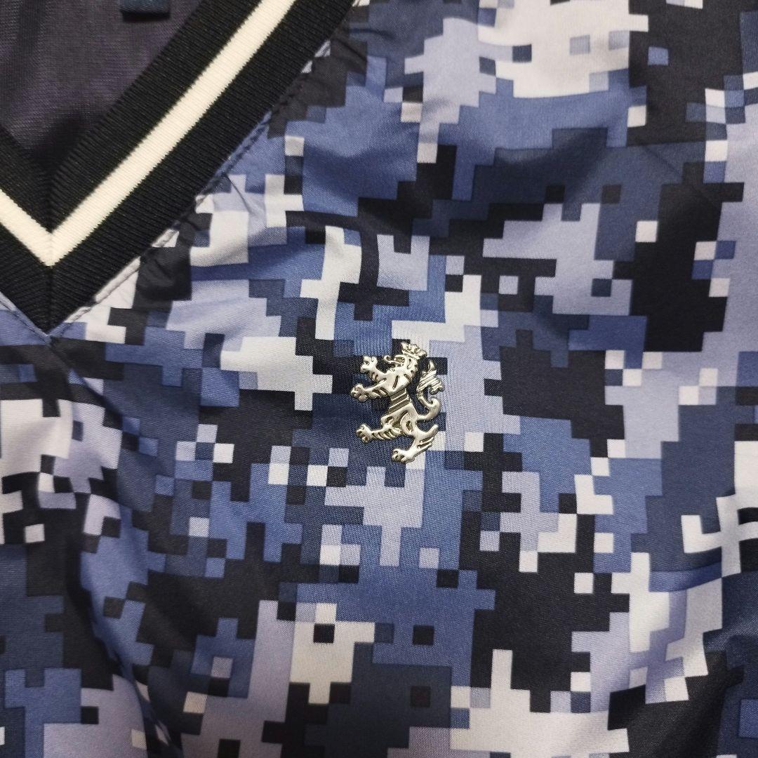 Admiral アドミラル ジャケット M　カモ 迷彩 ブルー スポーツウェア
