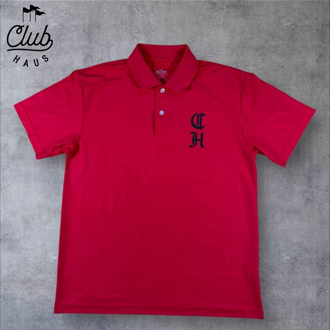 極美品 Clubhaus Highballers GOLF ポロシャツ 赤 5