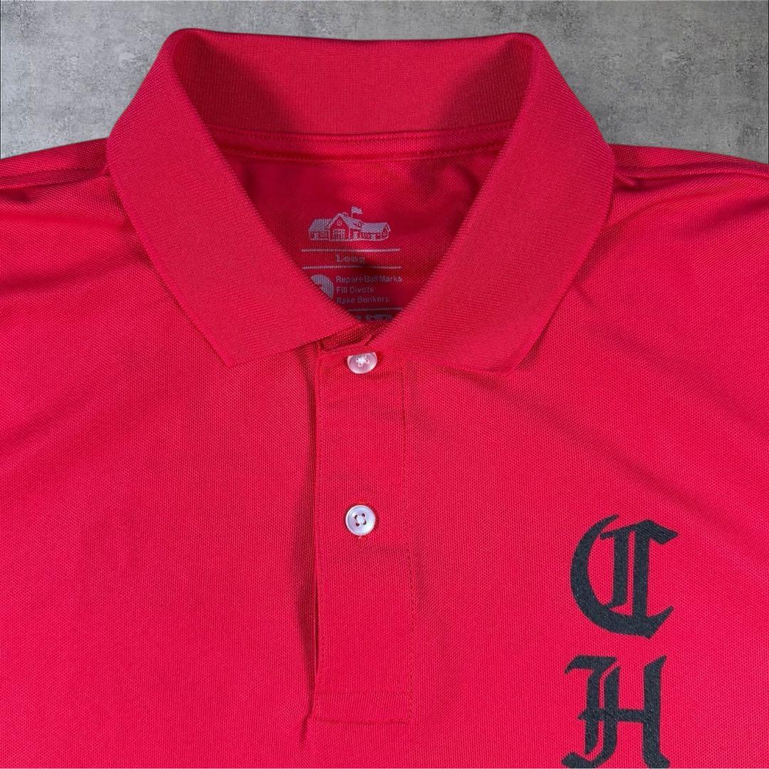 極美品 Clubhaus Highballers GOLF ポロシャツ 赤 5