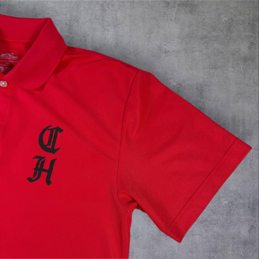 極美品 Clubhaus Highballers GOLF ポロシャツ 赤 5