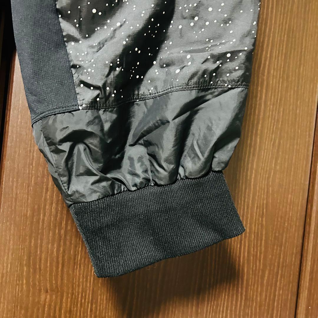 UMBRO ピステ 上下セット ドット柄 L 黒 トレーニング　夜空　星　宇宙