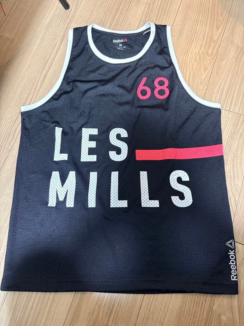 Reebok LES MILLS レスミルズ 上下セット Oサイズ 美品