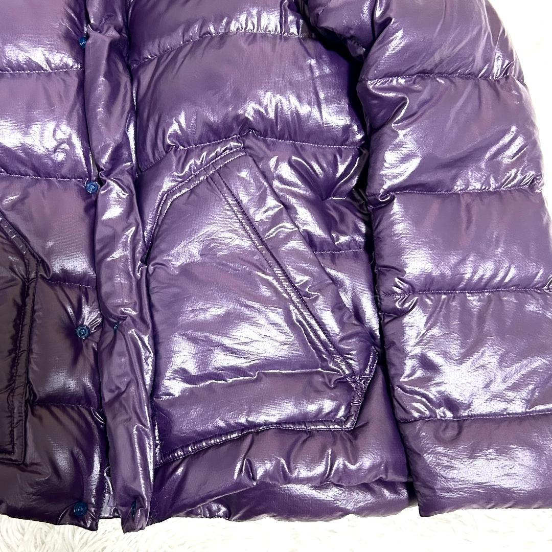 美品　パーリーゲイツ　ダウン　サイズ１　パープル　軽量　　メンズ　レディース