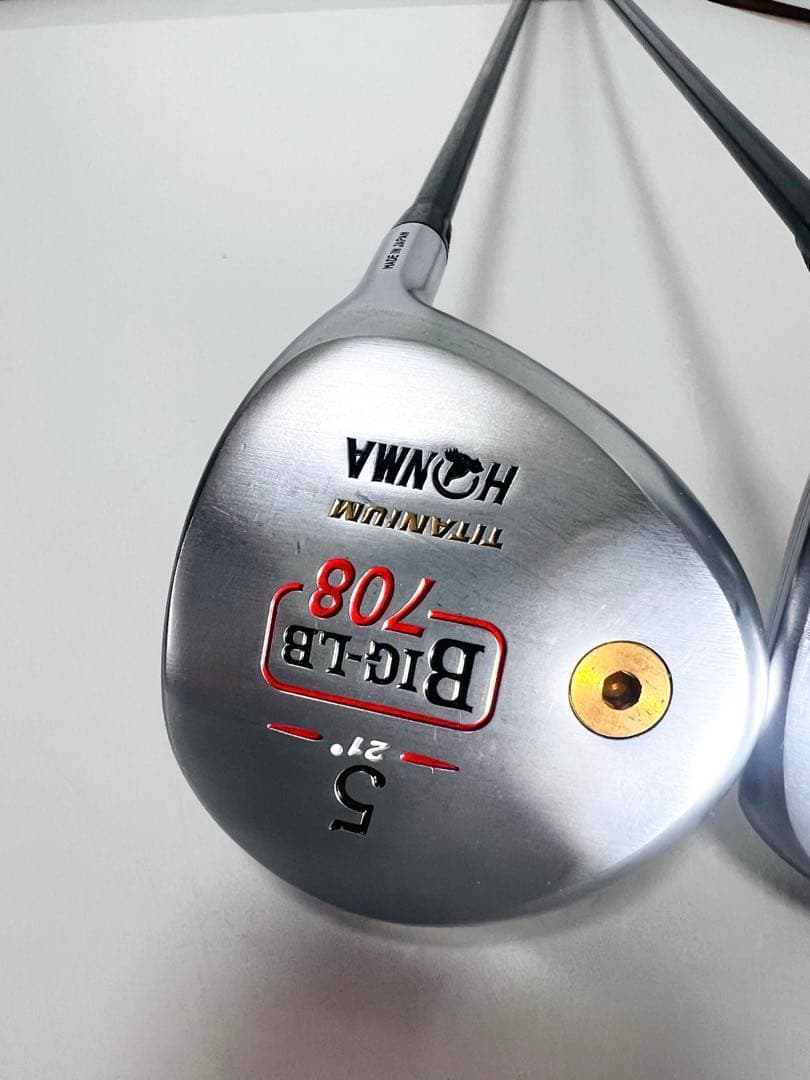 名器 HONMA 星4 BIG LB-708 280 5w 7w 2本 36万円