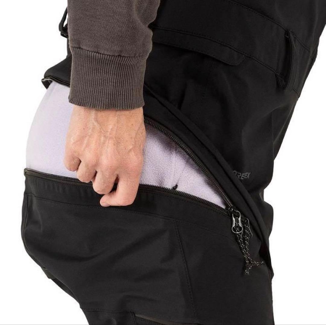 新品 VOLCOM Vs 3L Stretch ゴアテックス　ビブパンツ　S