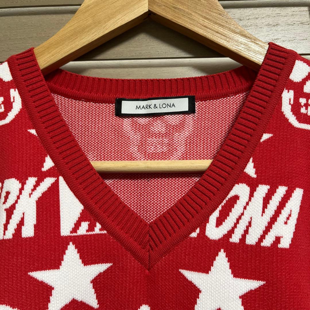 MARK &LONA マークアンドロナ　Vネック　ニットセーター