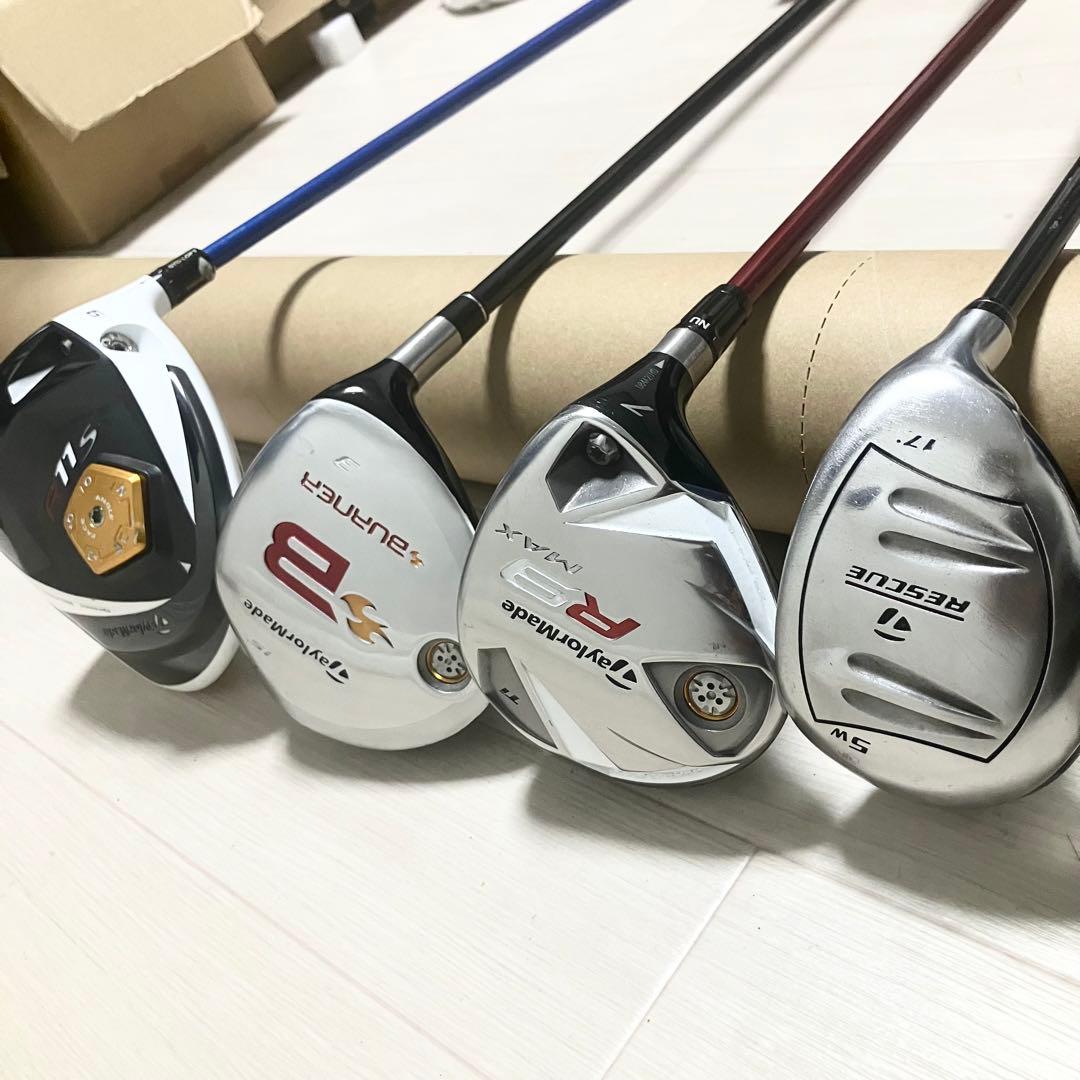 豪華❗️メンズゴルフセットTaylorMadeテーラーメイド他クラブ12本バック付