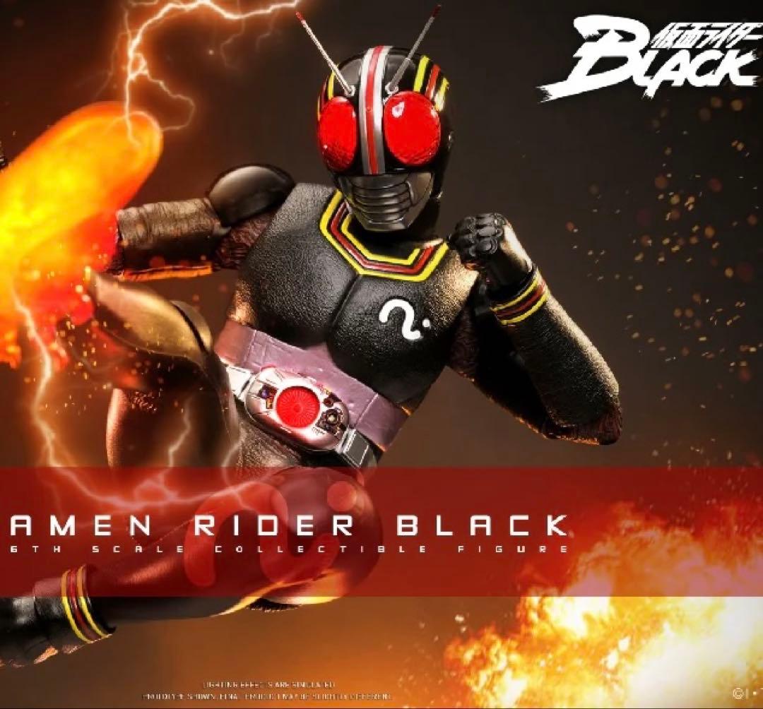 ホットトイズ仮面ライダーブラック&Soosootoys 1/6 銀影の戦士セット