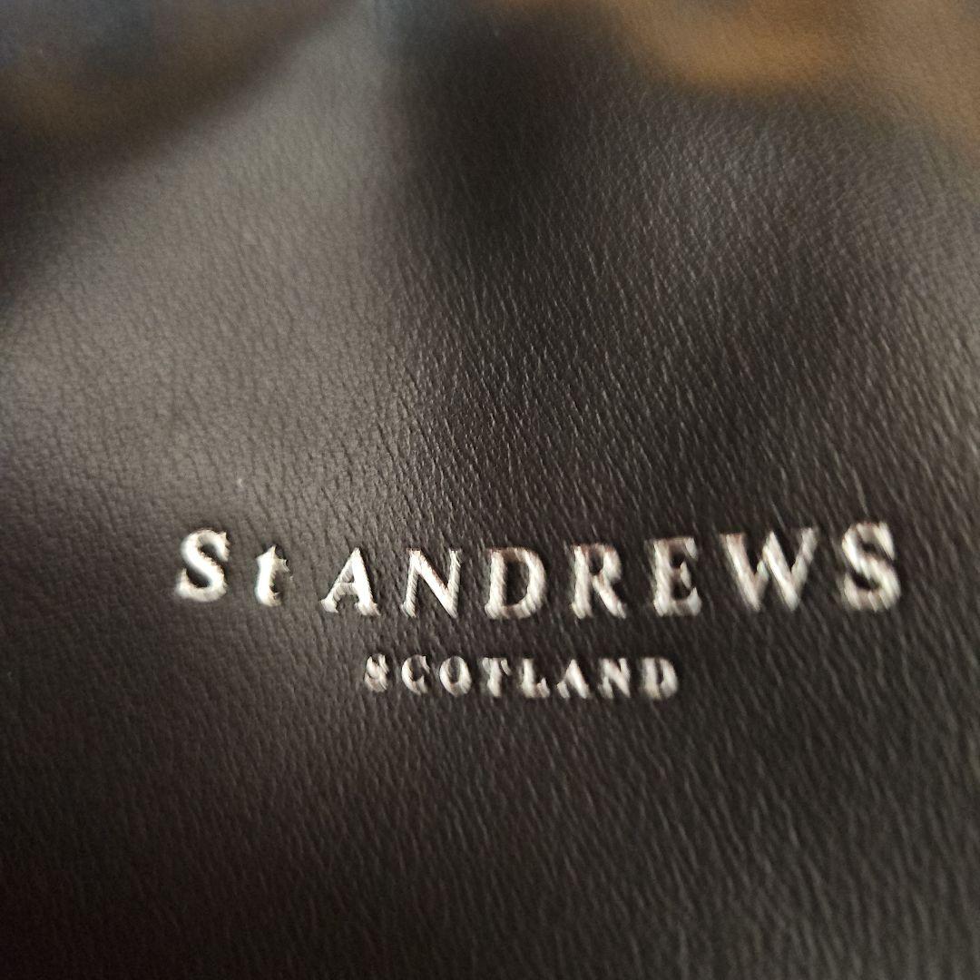 お値下げ❗　ST ANDREWS ブラック　ボディバッグ