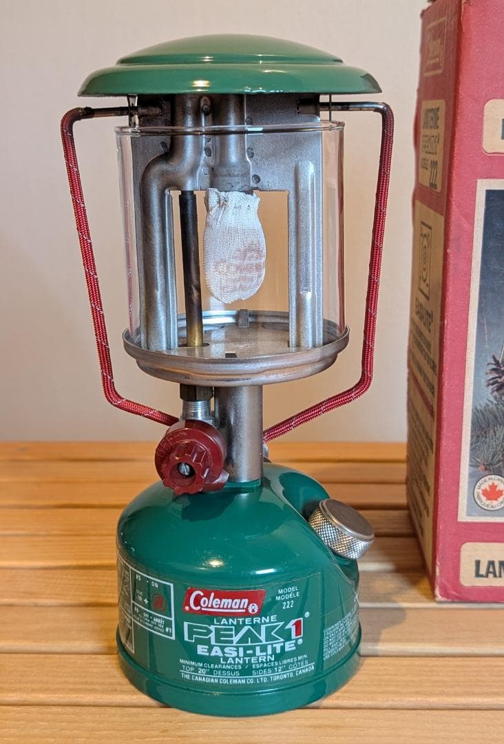 ビンテージ Coleman PEAK 1 MODEL 222 ランタン