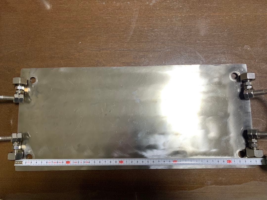 BBQ用ステンレス製鉄板 450×200×5.5mm