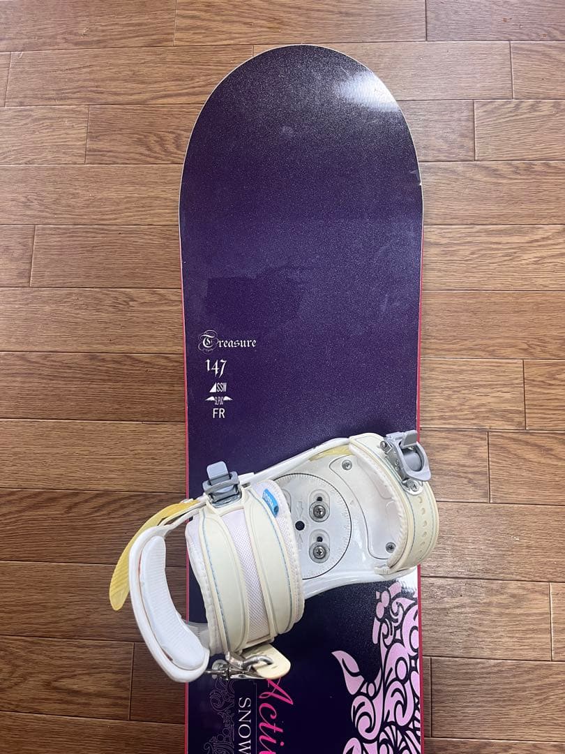 C-treasure スノーボード 147cm 紫
