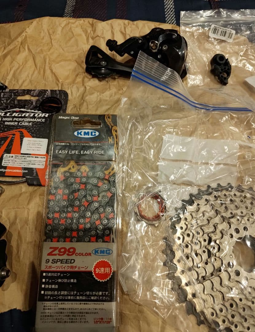 カンパニョーロ、SHIMANO、コンポーネントセット