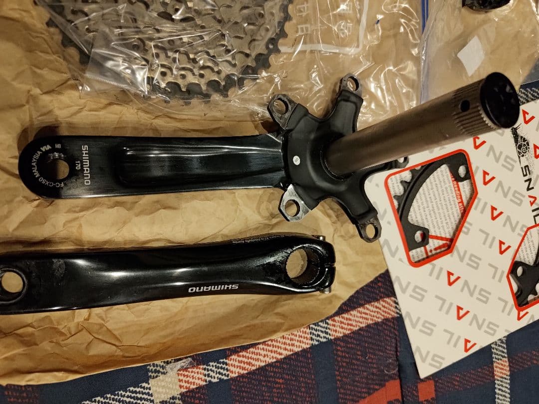 カンパニョーロ、SHIMANO、コンポーネントセット