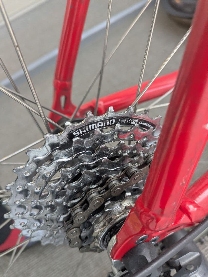 MERIDA RIDE80 サイズ52 ロードバイク チェーン新品 大阪即乗り