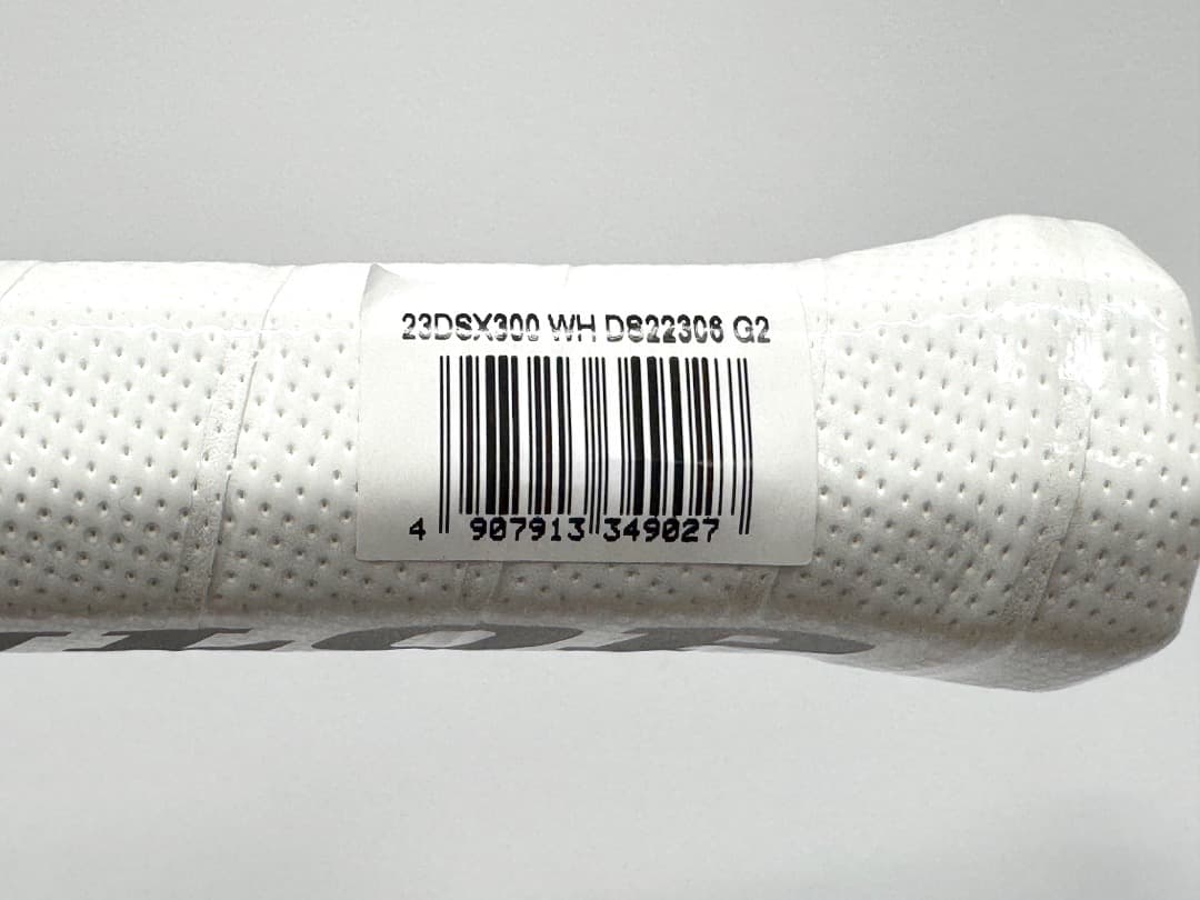 DUNLOP SX300 GRIP2 新品/色ホワイト No.A3+糸オマケ