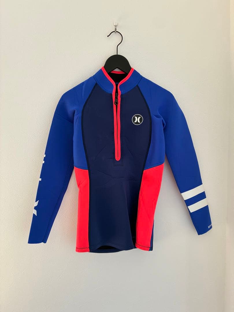 Hurley ハーレー ウェットスーツ 青・赤 バイカラー　8