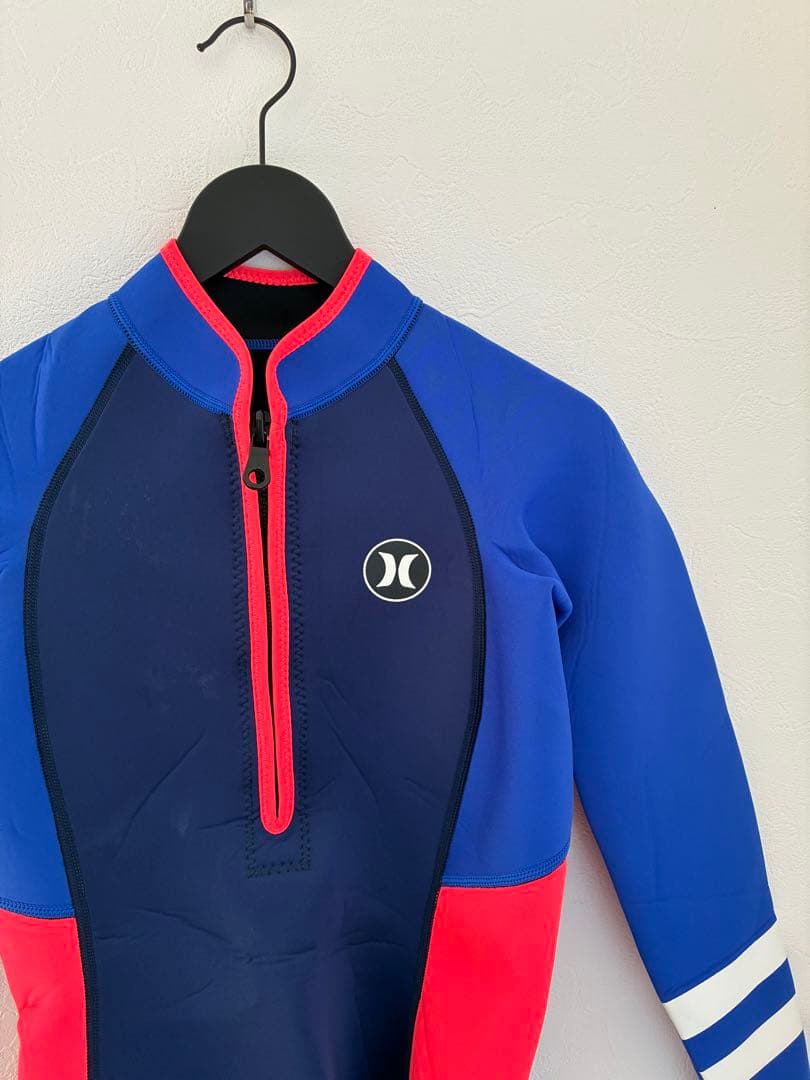 Hurley ハーレー ウェットスーツ 青・赤 バイカラー　8