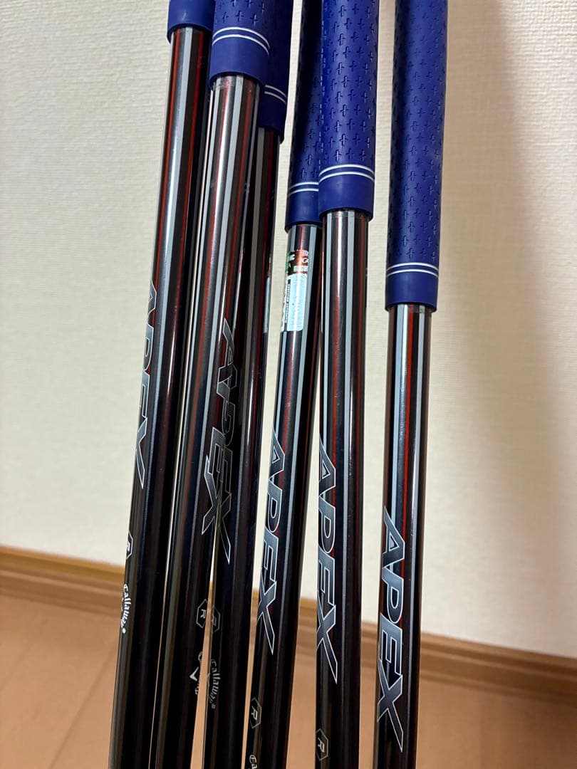 Apex アイアンセット カーボンシャフト Rフレックス
